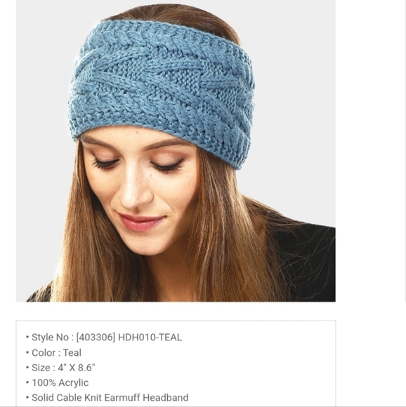 Accessories Knit Earmuff Headband Ear Warmer Muffs Poshmark